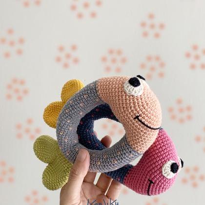 Fish Baby Rattle | Baby Rattle | Fish Baby Toy |..