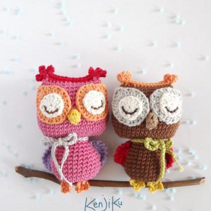AMIGURUMI PATTERN : Woly the Owl, a..