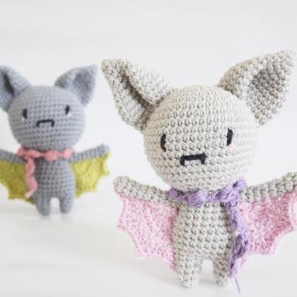 Mini Bat Amigurumi Pattern, Bat Amigurumi Pattern,..