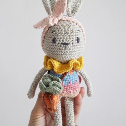Boo Bunny Amigurumi Pattern