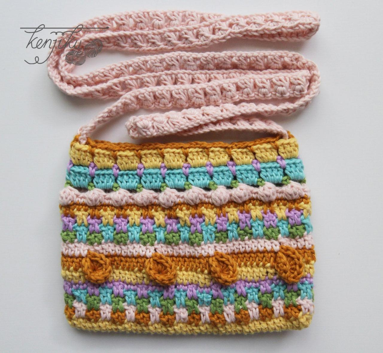 Merry Crochet Sling Bag,sling Bag Crochet Pattern, Diy, Mini Sling Bag ...